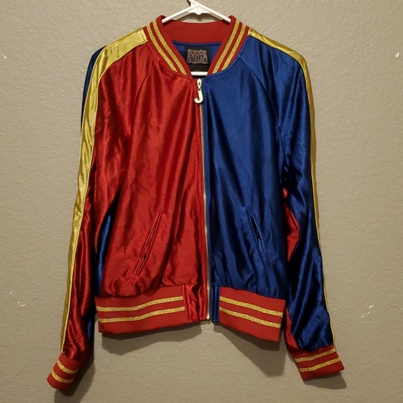 Hot Topic Jackets & Blazers - Harley Quinn Costume Bomber Jacket